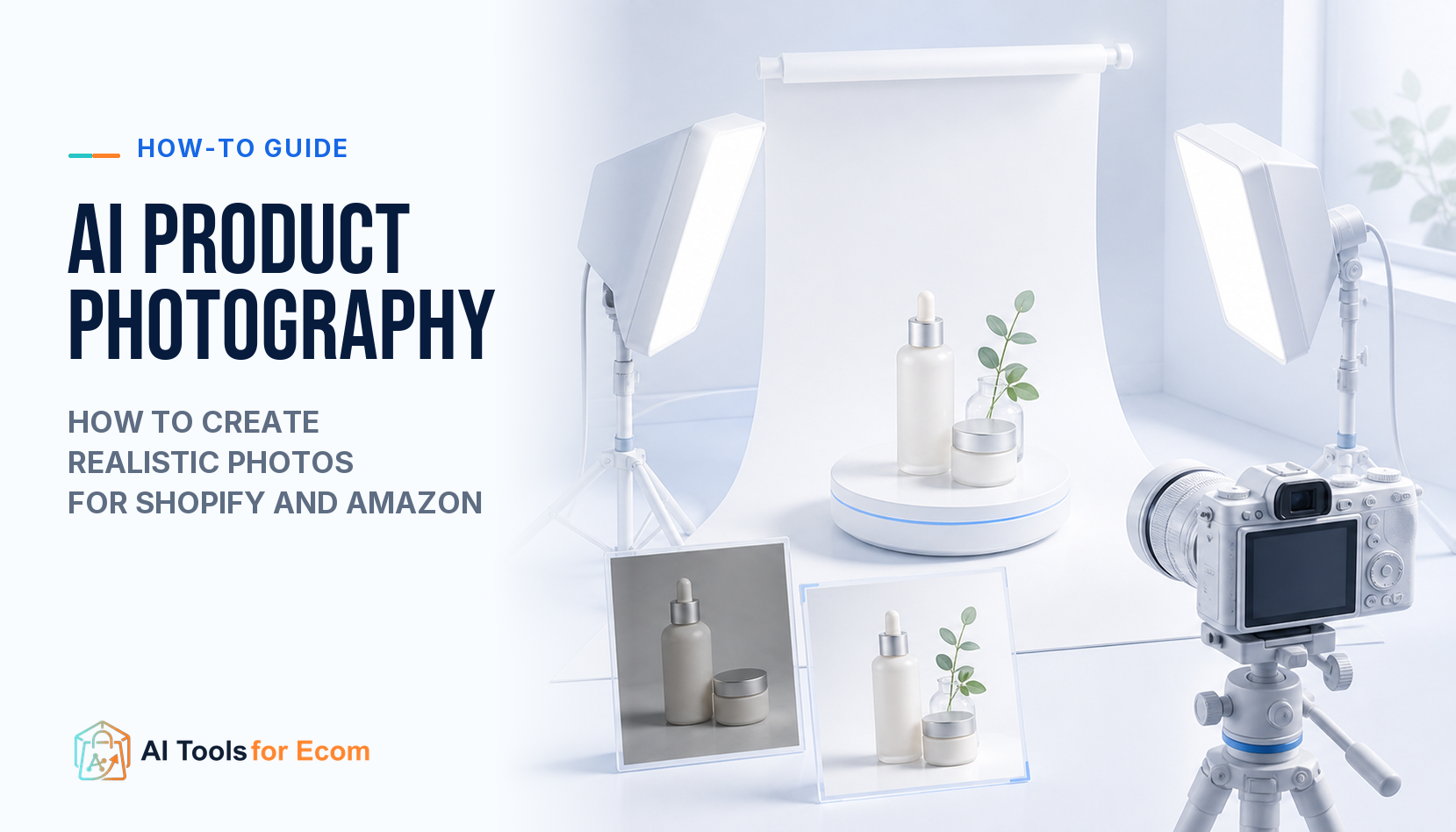 AI Product Photography: How to Create Realistic Photos for Shopify and Amazon