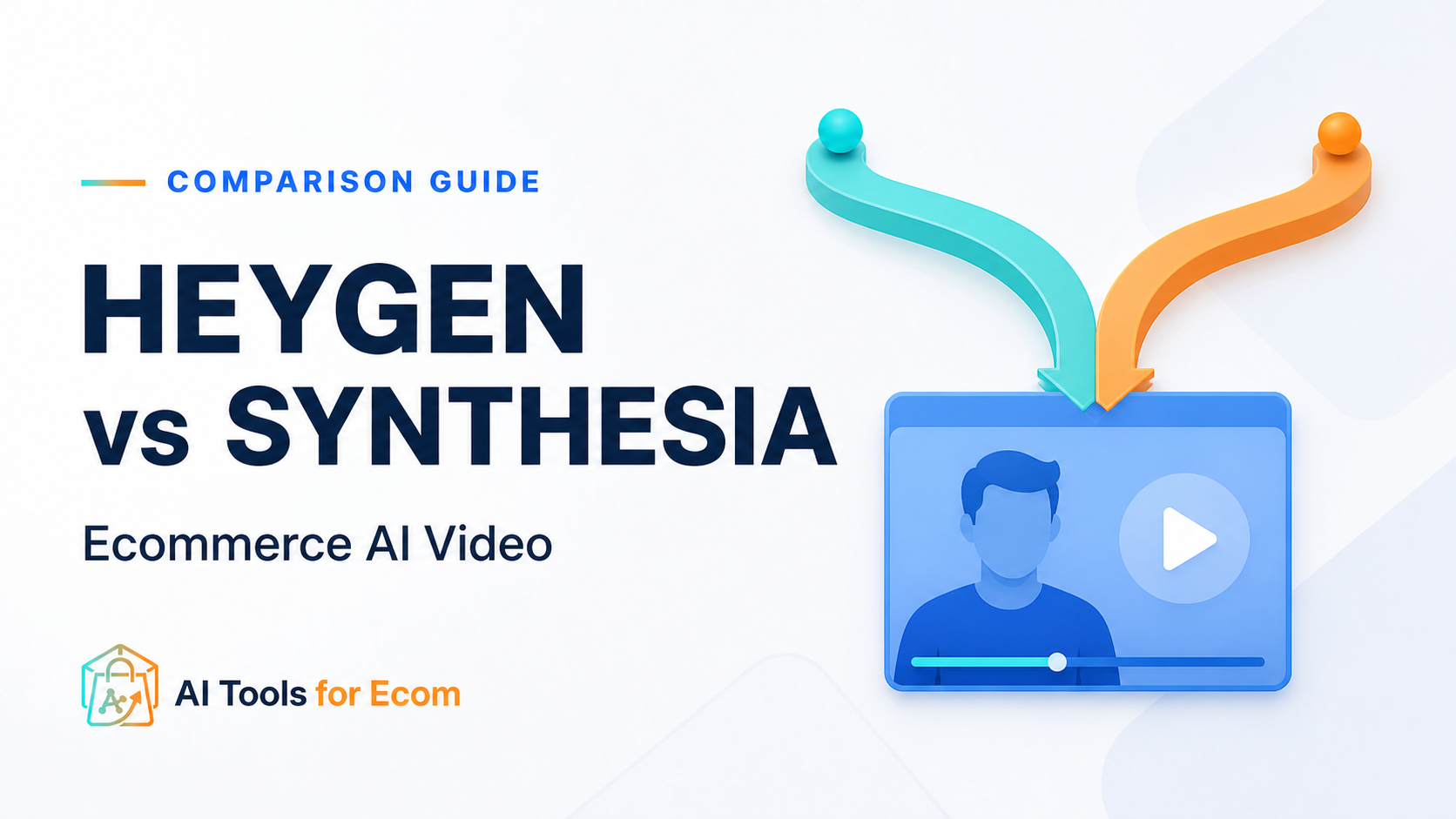 HeyGen vs Synthesia comparison for ecommerce AI video