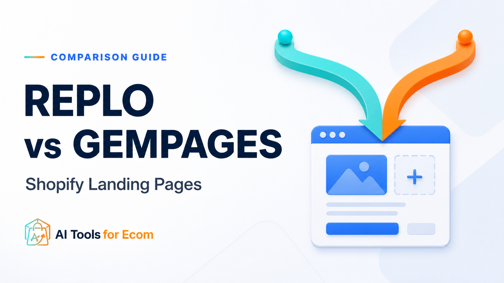 Replo vs GemPages Shopify landing page builder comparison