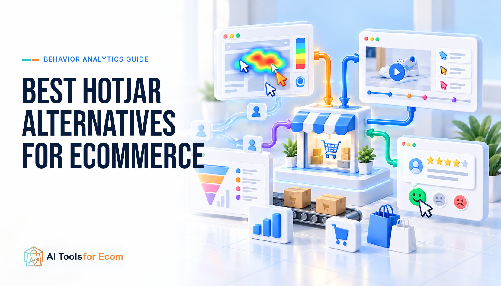 Best Hotjar alternatives for ecommerce behavior analytics