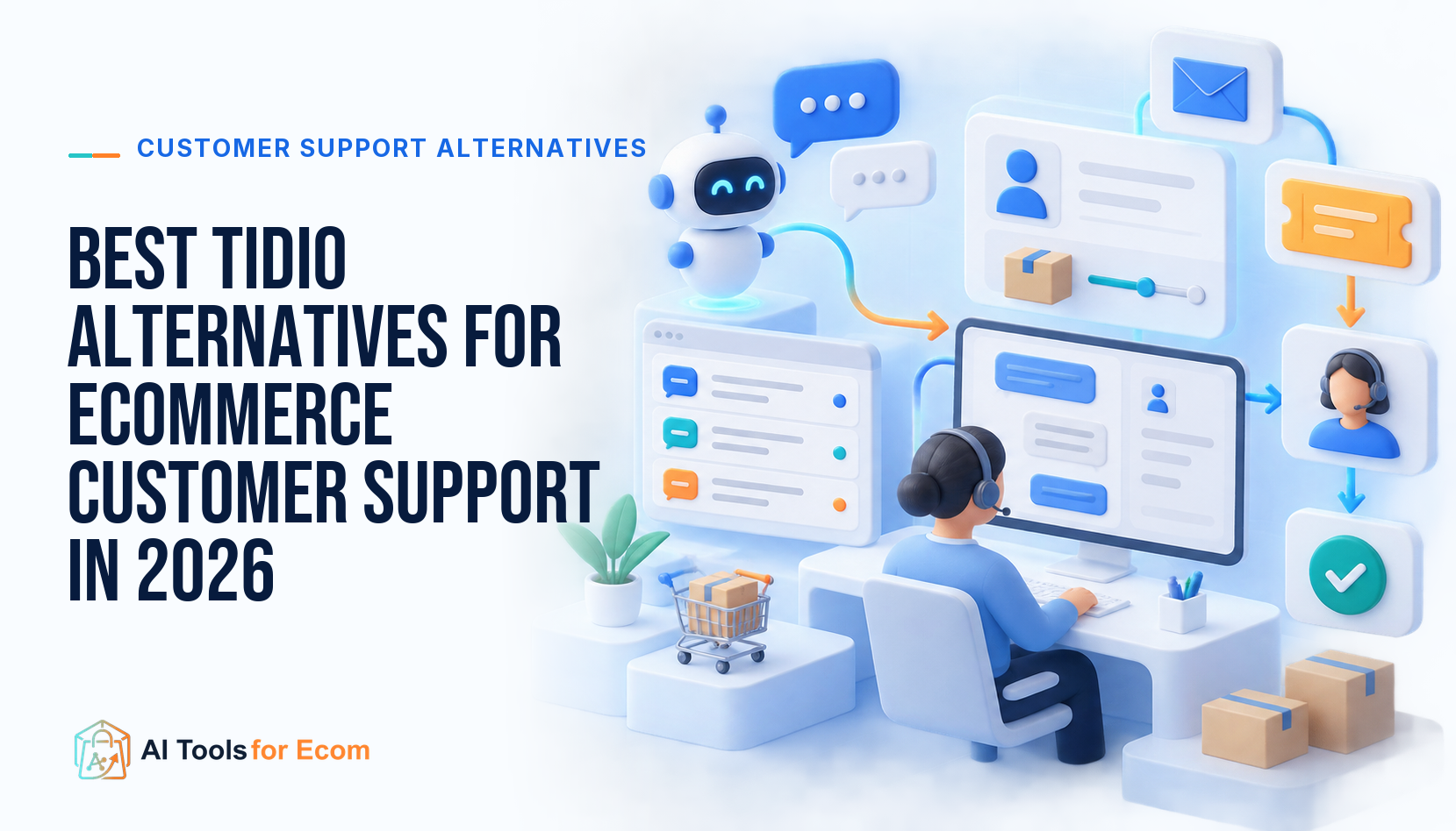 Best Tidio alternatives for ecommerce customer support in 2026