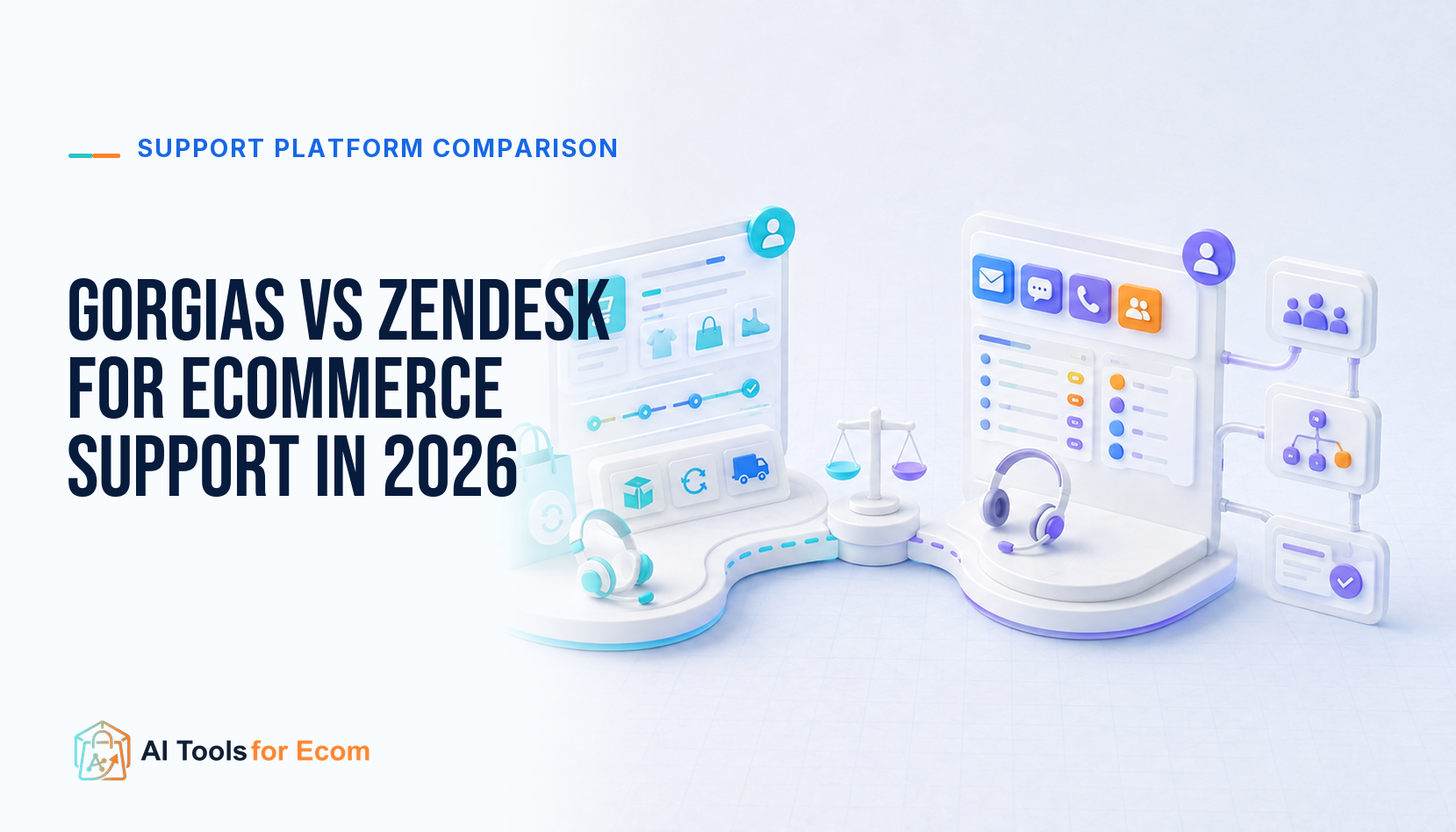 1. Gorgias versus Zendesk for ecommerce customer support in 2026